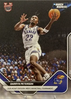 2026 Bowman U Now NCAA March Madness #1 - Darryn Peterson - Kansas Jayhawks
