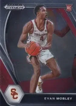 2021 Panini Prizm Draft Picks #2 Evan Mobley
