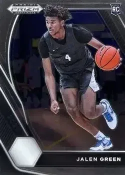 2021 Panini Prizm Draft Picks #4b Jalen Green