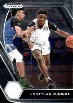2021 Panini Prizm Draft Picks #5 Jonathan Kuminga