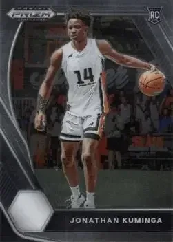 2021 Panini Prizm Draft Picks #5b Jonathan Kuminga