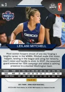 Back of Leilani Mitchell