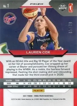 Back of Lauren Cox