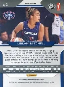 Back of Leilani Mitchell