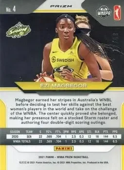 Back of Ezi Magbegor