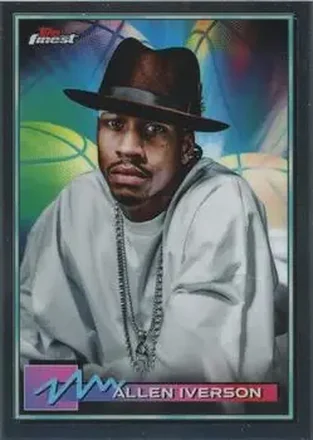 2021 Topps Finest #2 - Allen Iverson