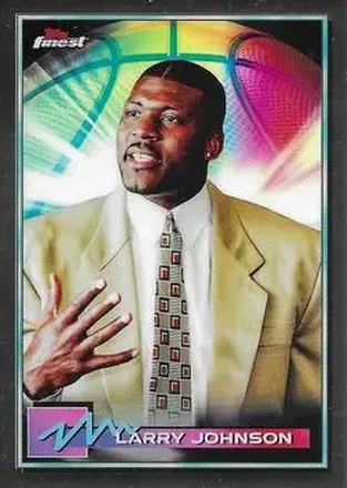 2021 Topps Finest #6 - Larry Johnson