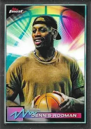2021 Topps Finest #10 - Dennis Rodman