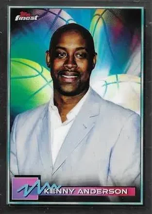 2021 Topps Finest #17 - Kenny Anderson