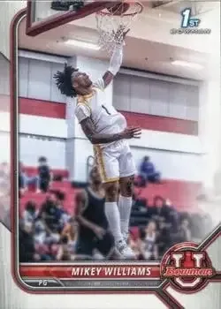 2021-22 Bowman University #1 Mikey Williams