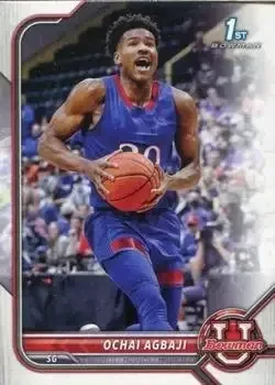 2021-22 Bowman University #2 Ochai Agbaji