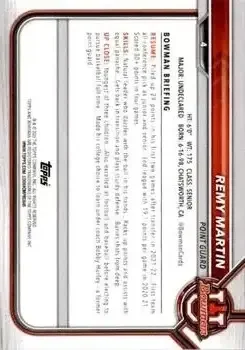 Back of Remy Martin