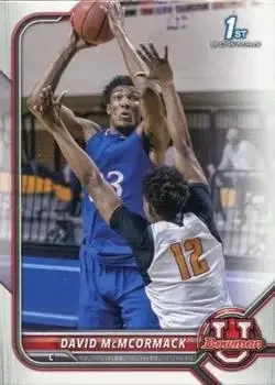 2021-22 Bowman University #5 David McCormack