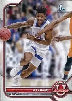 2021-22 Bowman University #8 KJ Adams