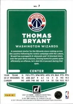 Back of Thomas Bryant