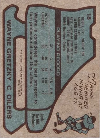 Retro di Wayne Gretzky