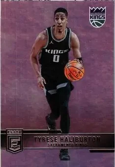 2021-22 Donruss Elite #8 - Tyrese Haliburton - Sacramento Kings