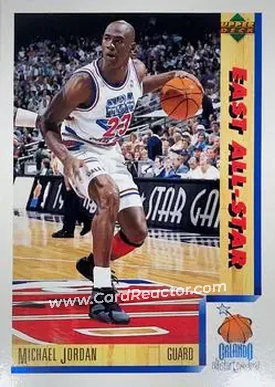 1991-92 Upper Deck Italian #4 - Michael Jordan - Chicago Bulls - Front