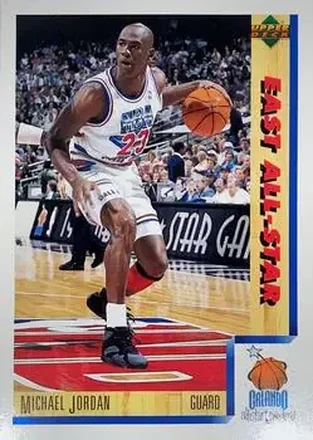 1991-92 Upper Deck Italian #4 - Michael Jordan - Chicago Bulls