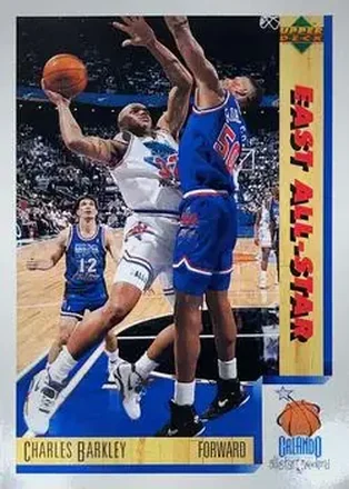 1991-92 Upper Deck Italian #6 - Charles Barkley - Philadelphia 76ers