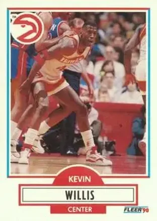 1990-91 Fleer #7 - Kevin Willis - Atlanta Hawks 1990-91 Fleer #7 - Kevin Willis - Atlanta Hawks