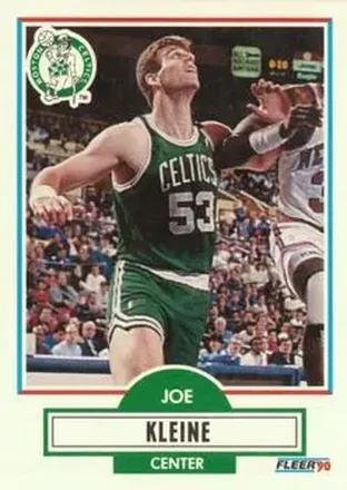1990-91 Fleer #10 - Joe Kleine - Boston Celtics 1990-91 Fleer #10 - Joe Kleine - Boston Celtics