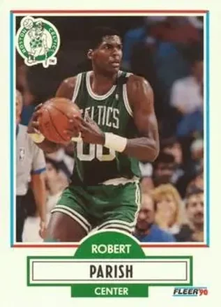 1990-91 Fleer #13 - Robert Parish - Boston Celtics 1990-91 Fleer #13 - Robert Parish - Boston Celtics