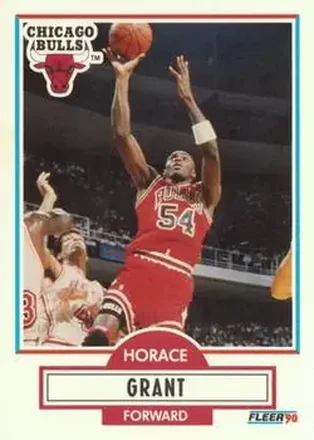 1990-91 Fleer #24 - Horace Grant - Chicago Bulls 1990-91 Fleer #24 - Horace Grant - Chicago Bulls