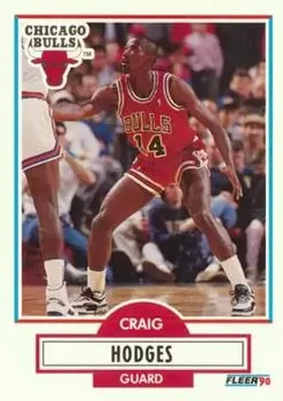 1990-91 Fleer #25 - Craig Hodges - Chicago Bulls 1990-91 Fleer #25 - Craig Hodges - Chicago Bulls