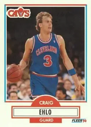 1990-91 Fleer #32 - Craig Ehlo - Cleveland Cavaliers