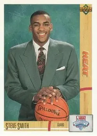 1991-92 Upper Deck #4 - Steve Smith - Miami Heat
