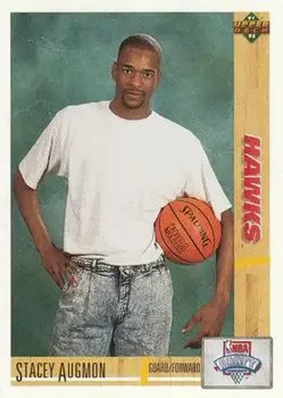 1991-92 Upper Deck #5 - Stacey Augmon - Atlanta Hawks