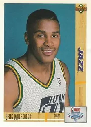 1991-92 Upper Deck #12 - Eric Murdock - Utah Jazz 1991-92 Upper Deck #12 - Eric Murdock - Utah Jazz