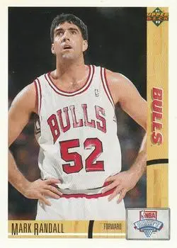 1991-92 Upper Deck #13 - Mark Randall - Chicago Bulls