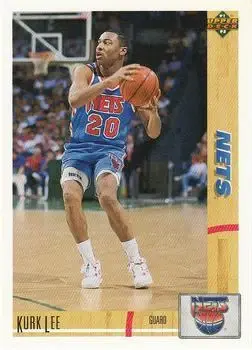 1991-92 Upper Deck #24 - Kurk Lee - New Jersey Nets