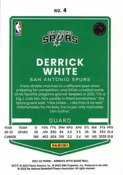 Back of Derrick White