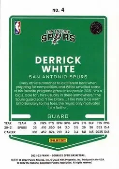 Back of Derrick White