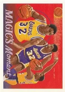 1991-92 Upper Deck #29 - Magic's Moment SPCL, VAR - Los Angeles Lakers - Los Angeles Lakers