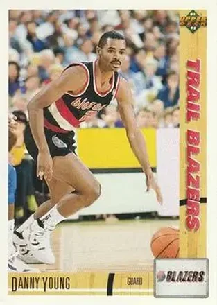 1991-92 Upper Deck #41 - Danny Young - Portland Trail Blazers