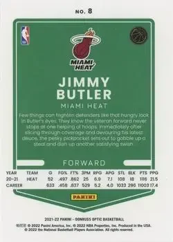 Back of Jimmy Butler