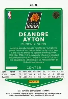 Back of Deandre Ayton