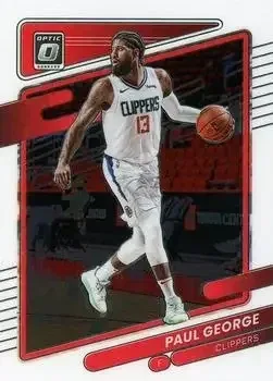2021-22 Donruss Optic #10 Paul George