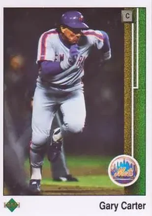 1989 Upper Deck #390 - Gary Carter - New York Mets