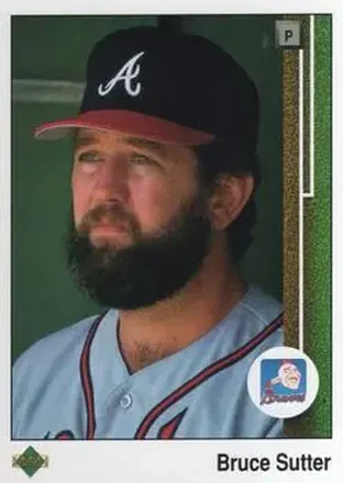 1989 Upper Deck #414 - Bruce Sutter - Atlanta Braves