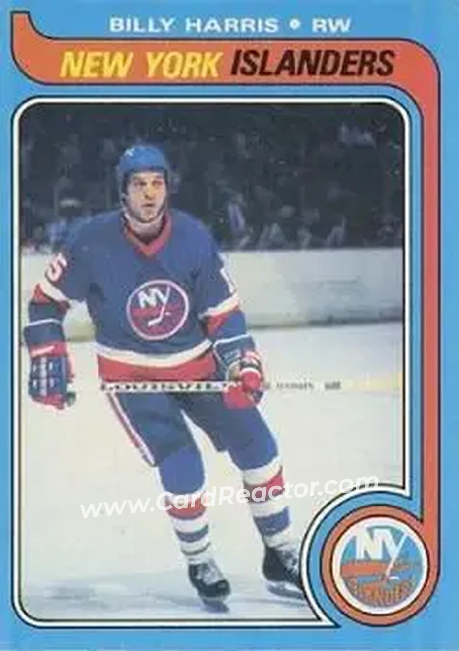 1979-80 O-Pee-Chee #115 - Billy Harris - New York Islanders - Front