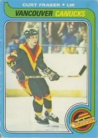 1979-80 O-Pee-Chee #117 - Curt Fraser - Vancouver Canucks