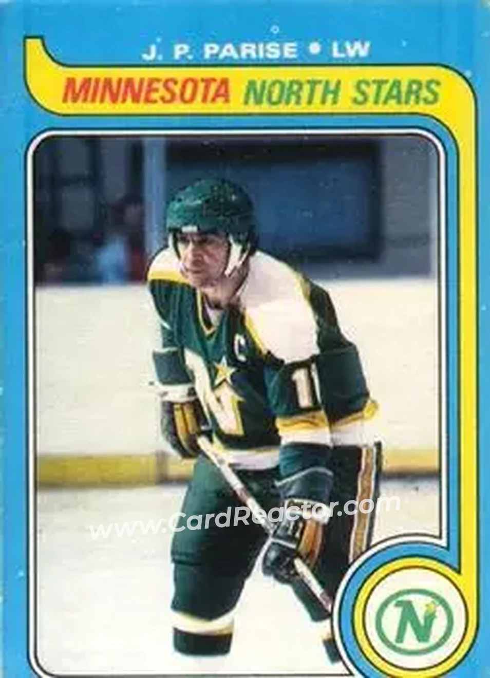 1979-80 O-Pee-Chee #118 - Jean-Paul Parise - Minnesota North Stars - Front 1979-80 O-Pee-Chee #118 - Jean-Paul Parise - Minnesota North Stars - Front