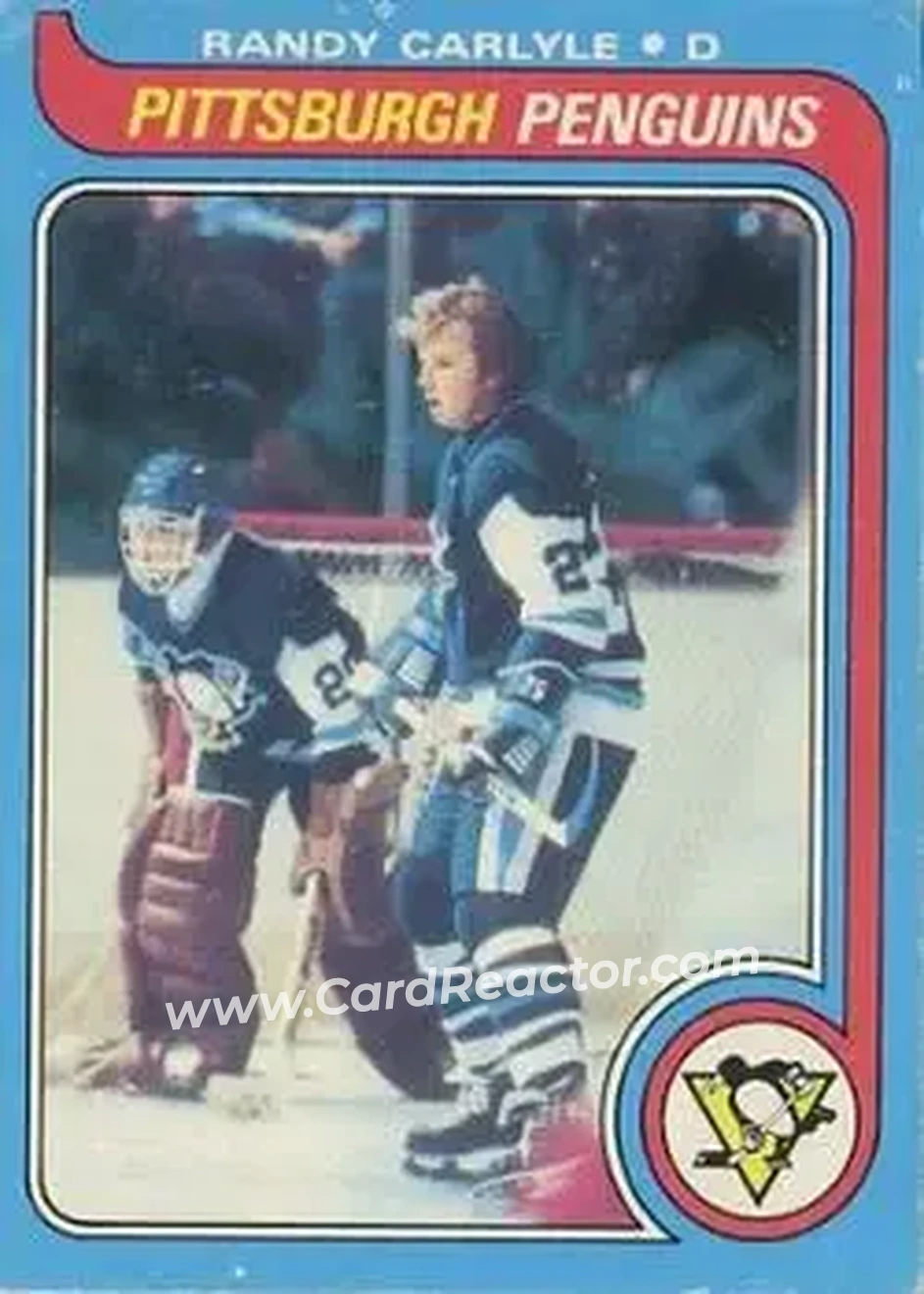1979-80 O-Pee-Chee #124 - Randy Carlyle - Pittsburgh Penguins - Front
