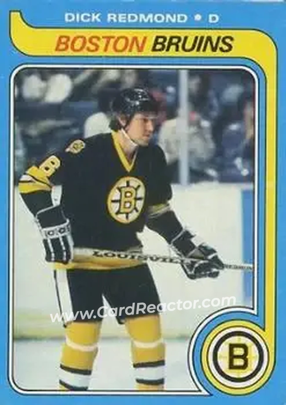 1979-80 O-Pee-Chee #129 - Dick Redmond - Boston Bruins - Front 1979-80 O-Pee-Chee #129 - Dick Redmond - Boston Bruins - Front