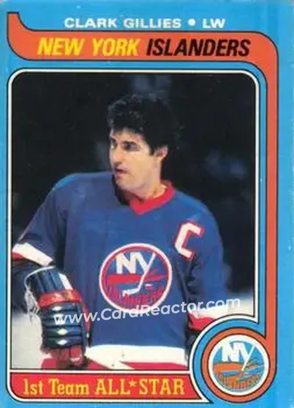 1979-80 O-Pee-Chee #130 - Clark Gillies - New York Islanders - Front